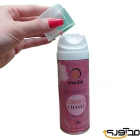 تصویر ﺍﺳﭙﺮﯼ خوشبو کننده ﺑﺪﻥ زنانه مدیا مدل Chance Chanel Women حجم 200 میلی لیتر Chance Chanel women's Media deodorizing spray for women's body, volume 200 ml