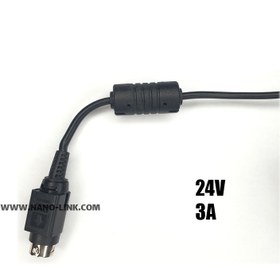 تصویر آداپتور 24 ولت 3 آمپر 24 Volt Adaptor 3 Amper