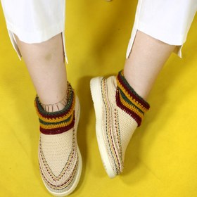 تصویر گیوه زنانه ساقدار کد 715 