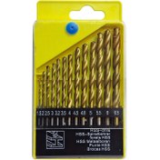 تصویر مته مدل HSS-13 مجموعه 13 عددی 