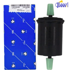 تصویر فیلتر بنزین ایساکو (پلیمری) ISACO Fuel Filter 1240100499-01518359 Made in IRAN