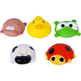 تصویر ست اسباب بازی پوپت حمام 5 عددی 