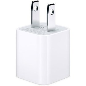 تصویر شارژر اپل توان 5 وات دو پین Charger Apple 5W Dual Pin
