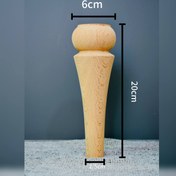 تصویر پایه چوبی کد p2 