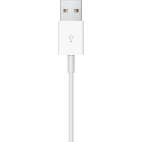 تصویر شارژر اپل واچ (اصل، اپل استور) 1 متری مدل A1923 کابل شارژ مغناطیسی ساعت اپل Apple Watch Magnetic Charging Cable (1 m)