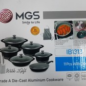 تصویر سرویس قابلمه 11+2 پارچه ام جی اس MGS مدل IB 1313 