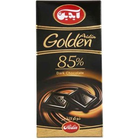 تصویر تابلت شکلات تلخ ۸۵٪ گلدن آیدین - بسته ۶ عددی Golden dark chocolate tablet