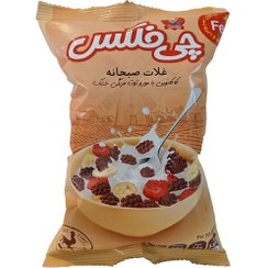 تصویر غلات صبحانه کاکائویی با موز و توت فرنگی خشک چی توز ۷۰ گرم 