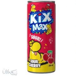 تصویر نوشیدنی گازدار آلبالو کیکس مکس (24عددی) 