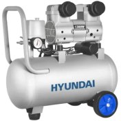 تصویر کمپرسور باد ۲۵ لیتری سایلنت هیوندای مدل HP-1025 