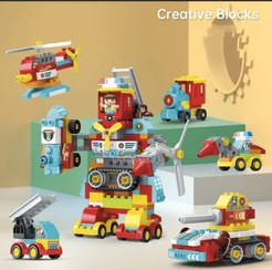 تصویر لگو‌ دوپلو ربات۱۵۸تیکه 