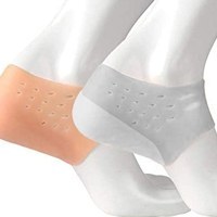 تصویر افزایش قد با جوراب سیلیکونی ا Height increase with silicone socks Height increase with silicone socks