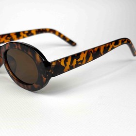 تصویر عینک آفتابی بیضی 