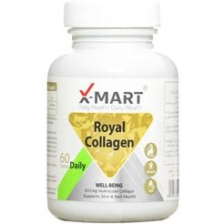 تصویر قرص رویال کلاژن ایکس مارت |۶۰ عدد| سلامت پوست، مو و ناخن X Mart Royal Collagen 60 Tabs