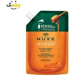 تصویر ژل شستشو نوکس عسل حجم ۴۰۰ میل Nox Honey washing gel volume 400 ml 