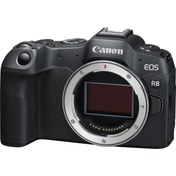 تصویر دوربین عکاسی بدون آینه کانن EOS R8 با سنسور CMOS و رزولوشن ۲۴.۲ مگاپیکسل 