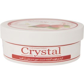 تصویر کرم مرطوب کننده صورت و بدن رز هیپ200 میلی لیتر کریستال Crystal Moisturizing Cream Rosehip