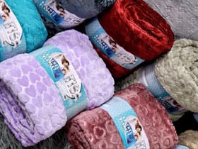 تصویر پتوی تیسا چهارفصل ضخیم ، با کیفیت بالا بدون پرزدهی - دونفره ( ۲۰۰ در ۲۲۰ ) / قرمز Tisa Four Seasons Blanket