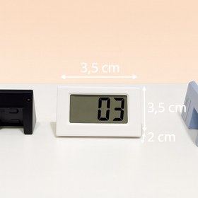 تصویر ساعت رومیزی دیجیتال کوچک 