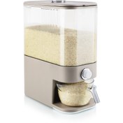 تصویر جا برنجی استوانه ای هوم کت مدل لیان دکمه دار 