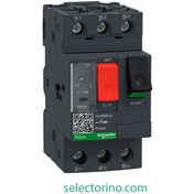 تصویر کلید حرارتی اشنایدر الکتریک 1 الی 1.6 آمپر 3 پل مدل GV2ME06 Motor circuit breaker, TeSys GV2, 3P, 1-1.6 A, thermal magnetic, screw clamp terminals