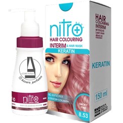 تصویر شامپو رنگ مو بدون آمونیاک نیترو پلاس مدل Nitro Plus Hair Colouring Interim & Hair Mask Nitro Plus Hair Colouring Interim & Hair Mask 150ml