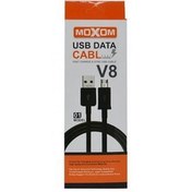 تصویر کابل شارژ MicroUSB فست شارژ مدل moXom v8 