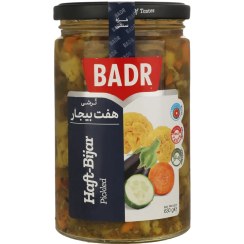 تصویر ترشی هفت بیجار بدر – 630 گرم 