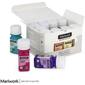 تصویر رنگ پارچه | ست 12 تایی 30 میل | 