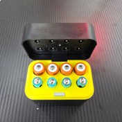 تصویر پک باتری شارژی ۸ عددی 