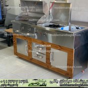 تصویر باربیکیو190سانت کامل استیل ترموود عرض 60 