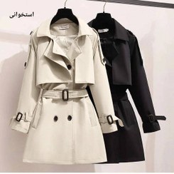 تصویر مانتو کتان بی تا 