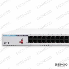 تصویر سوییچ شبکه 31 پورت کی دی تی KP-2407H3SFT Network switch KDT KP-2407H3SFT