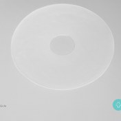 تصویر سيليکون شيت دایره ای 75*20 میلی متری آموئنا 2 عددی 