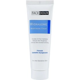 تصویر کرم هیدرازوم مرطوب کننده صورت 50 میل فیس دوکس Face Doux Hydrasome Moisturizer Cream 50ml