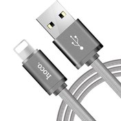 تصویر کابل تبدیل USB به لایتنینگ هوکو Hoco U5 usb to lightning Cable 