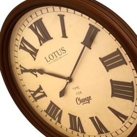 تصویر ساعت دیواری چوبی لوتوس مدل BROWNDELL کد W-255 ا BROWNDELL-W-255 BROWNDELL-W-255