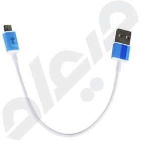 تصویر کابل پاوربانک میکرو microUSB باز 20cm d-net Cable microUSB 20cm