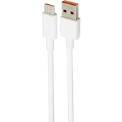 تصویر کابل تبدیل USB به Type-C سرکارتنی 33 وات شیائومی کابل تبدیل