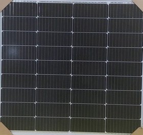 تصویر پنل خورشیدی ۱۰۰وات مونوکریستال برند سانپل sunpal مربعی 