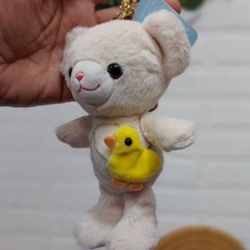 تصویر جاکلیدی خرس کیف جوجه ای 