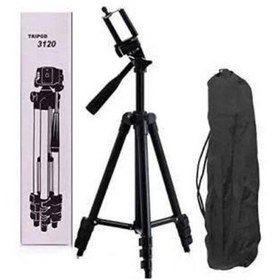 تصویر سه پایه نگهدارنده گوشی 3120 و 3110 تریپاد tripod(پایه نگهدارنده دوربین موبایل فیلم برداری عکاسی همسفر منوپاد طرح و مدل) 