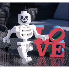 تصویر فیگور لگو اسکلت 