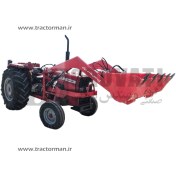 تصویر بیل لودری 4 جک تک فشار تراکتورهای 285 تک دیفرانسیل 