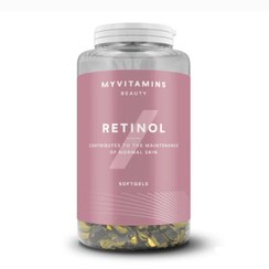 تصویر رتینول مای ویتامینز ۹۰ عددی | مکمل ضد چروک و جوانساز پوست 