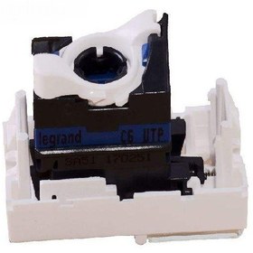 تصویر کیستون شبکه لگراند مدل 76561 Cat6 UTP ده عددی 