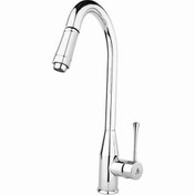 تصویر شیر آشپزخانه شاوری جزیره کروم کیان Jazire Chrome Shower Kitchen