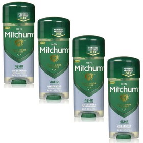 تصویر ‌ ‌دئودورانت ژلی و ضد تعریق مردانه میچام ‌ Mitchum Unscented