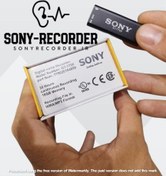 تصویر دستگاه ضبط کننده صدای هوشمند هماه با سنسور حساس به صدا برند سونی / 16 گیگ / دارای هندزفری جهت پخش آسان / بدنه استیل / سنسور صدا/ کیفیت ضبط 270 دسیبل / باتری 20 ساعت ضبط / مدل O27 / شنود صدا 