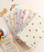 تصویر دفتر کیوت مجلد دو خط 